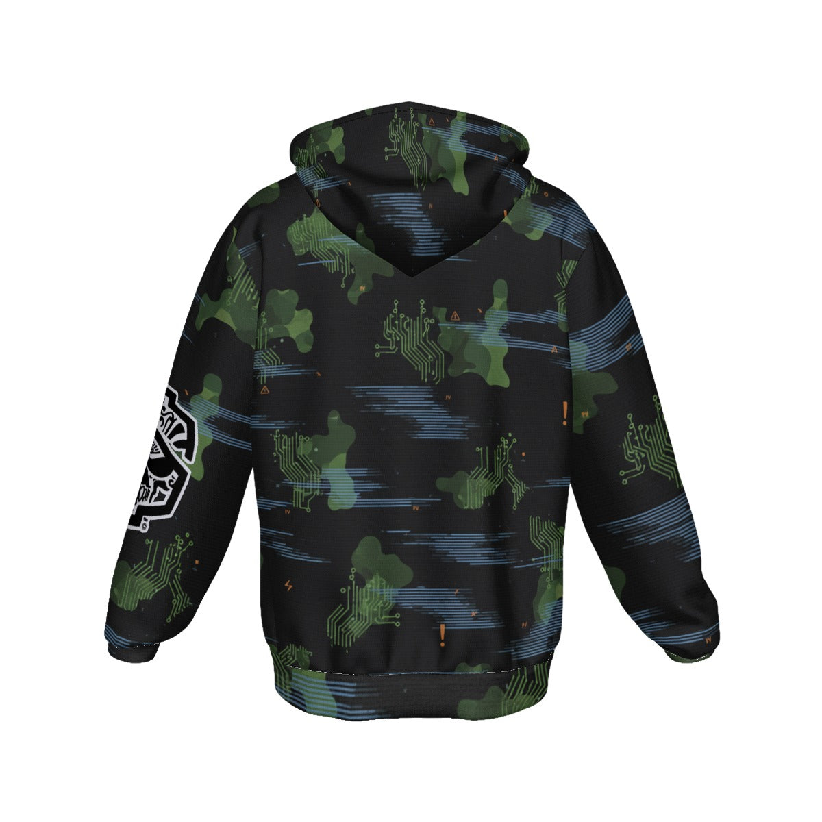 Proper Villainz Digital Warfare Zip-Up Hoodie
